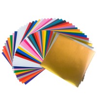 Decorative Color Vinyl Sheets Roll Cutting Glossy Surface Self Adhesive Color Vinyl